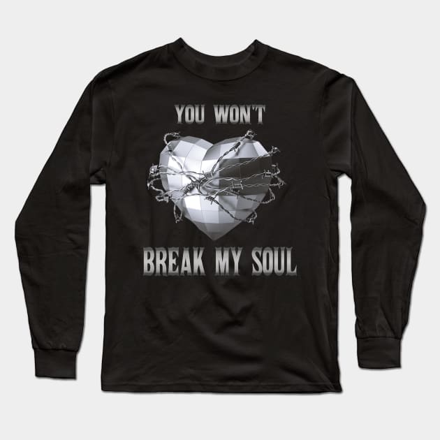 BREAK MY SOUL Long Sleeve T-Shirt by thecaoan